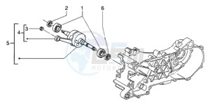 NRG 50 power DD drawing Crankshaft