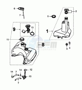 FIGHT ZWRC2A (DK) drawing FUEL TANK