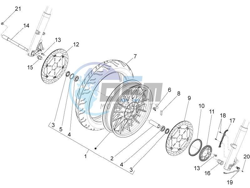 Front wheel