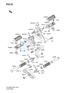 VZ1600 (E2) drawing FOOTREST