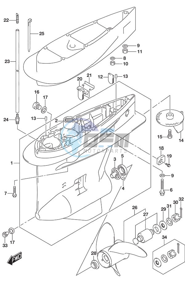 Gear Case (C/R)