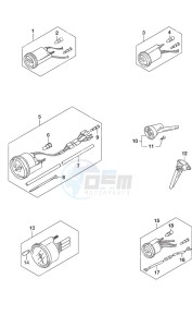 DF 9.9B drawing Meter Remote Control