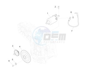 MP3 300 ie E4 LT BUSINESS - SPORT ABS (EMEA) drawing Stater - Electric starter