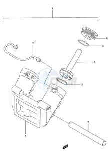 DT 115 drawing Trim Cylinder (1986 to 1995)