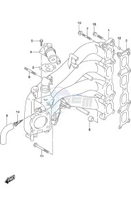 DF 140A drawing Intake Manifold