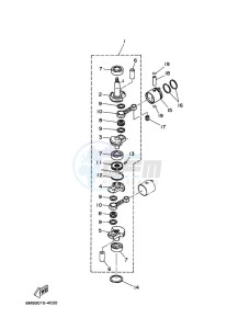 6CMHS drawing CRANKSHAFT--PISTON