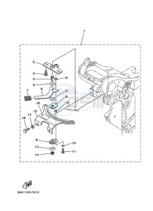 F20MSH-2007 drawing TILLER-HANDLE