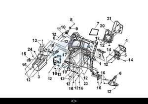 JOYRIDE 300 (LJ30W3-EU) (M3) drawing INNER BOX