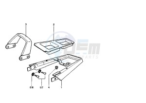 SV GEO - 125 cc drawing CARRIER