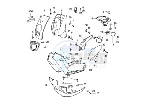 LUDIX 10 TREND – SNAKE - 50 cc drawing BODY SNAKE