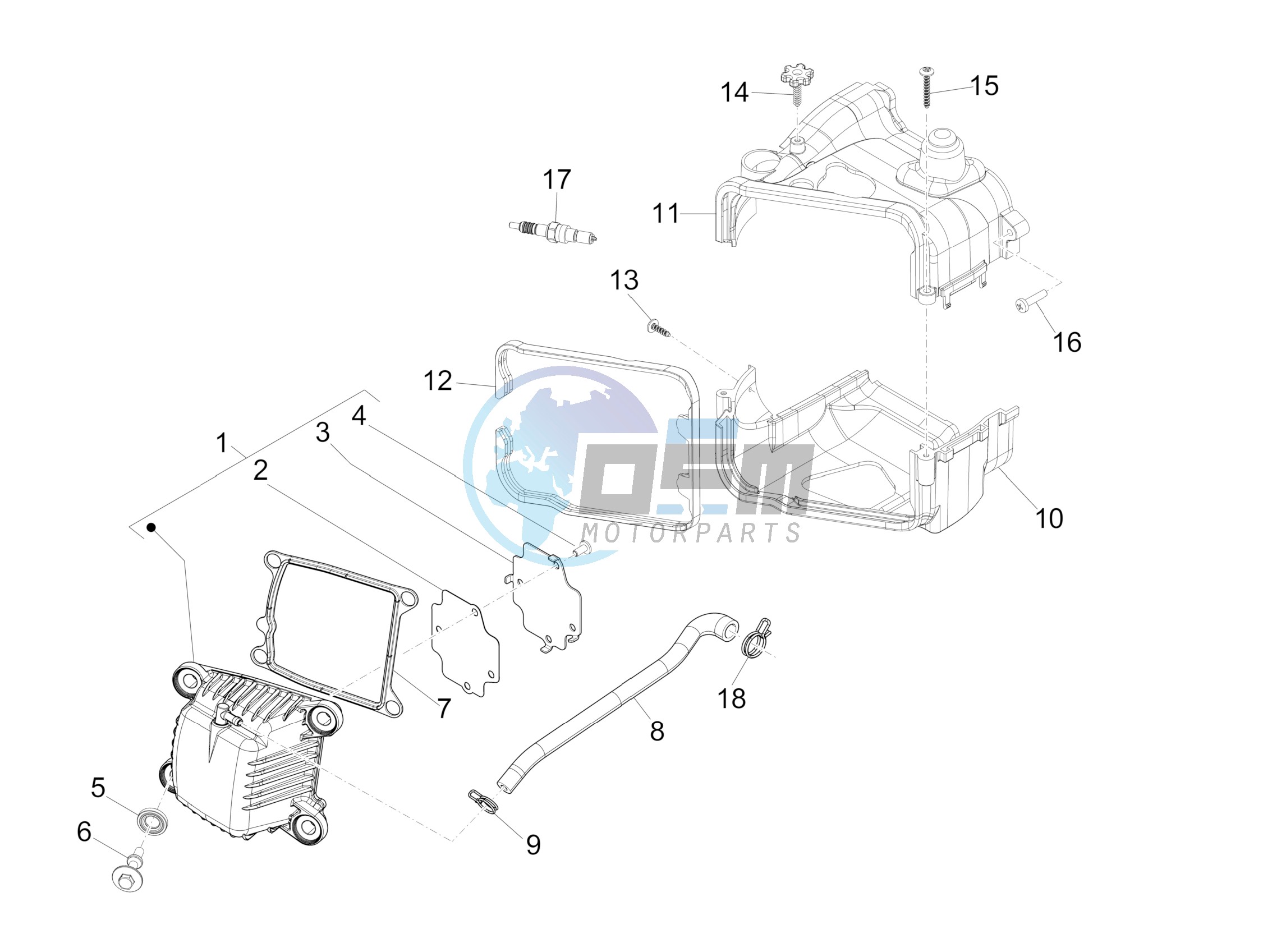 Cylinder head cover