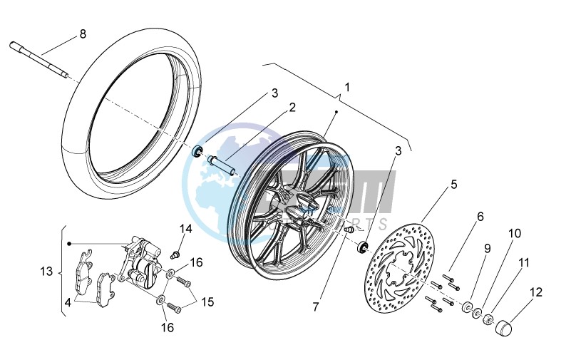 Front wheel II