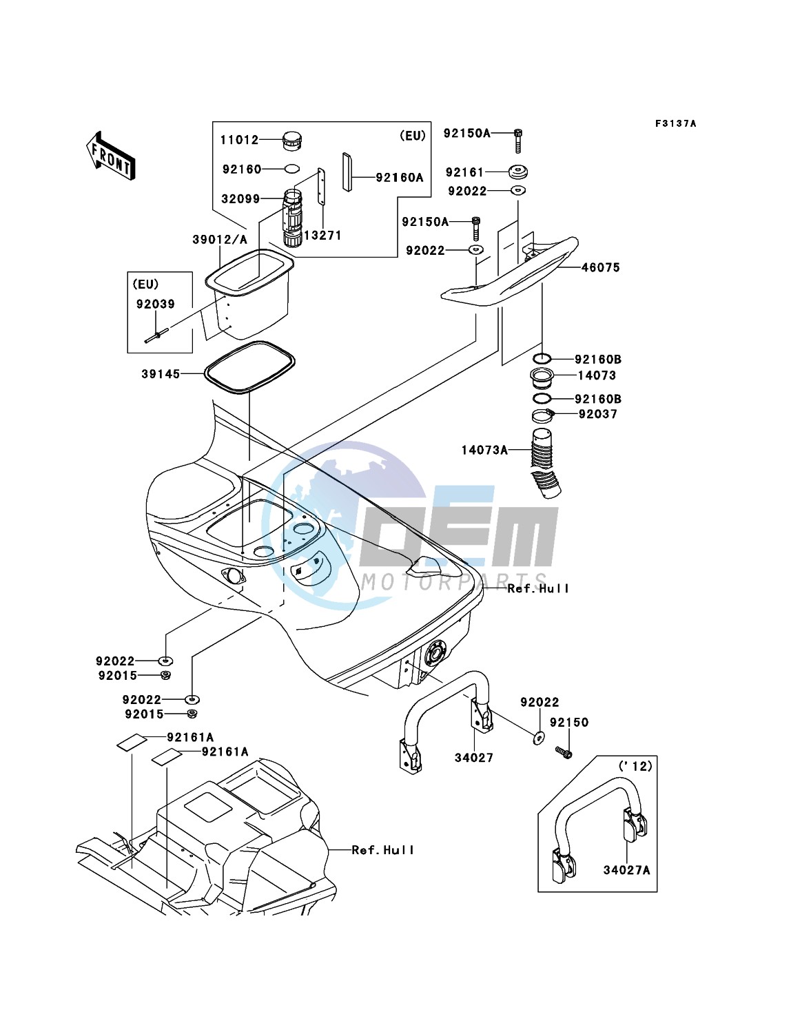 Hull Rear Fittings