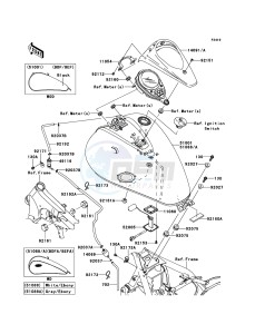 VN900 CLASSIC VN900BEF GB XX (EU ME A(FRICA) drawing Fuel Tank