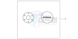 CB600FA39 UK - (E / ABS MKH ST) drawing CRANKCASE *R320P*