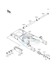 EN 500 C [VULCAN 500 LTD] (C1-C5) [VULCAN 500 LTD] drawing SWINGARM