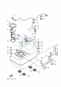 YXM700E YX70MPM (BHF1) drawing FUEL TANK