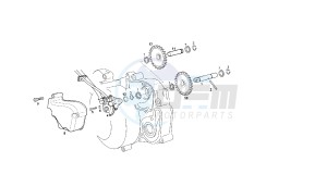 GPR REPLICA PESEK - 50 CC EU2 drawing OIL PUMP