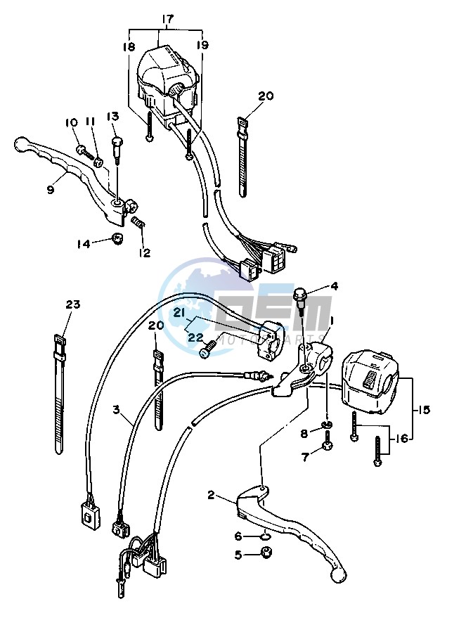 HANDLE SWITCH-LEVER FLAT HANDLE