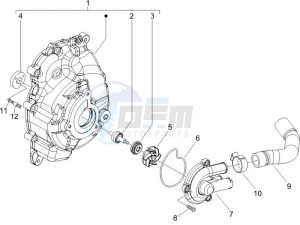 Runner 125 VX 4t drawing Cooler pump