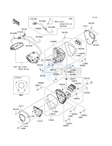 VN 1700 C [VULVAN 1700 NOMAD] (9FA) C9FA drawing AIR CLEANER