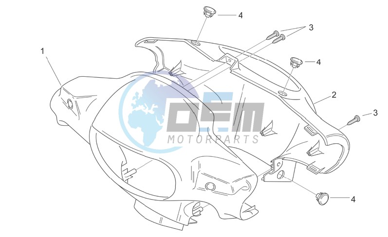 Front body I - Headlight support