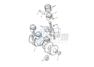 XJR-XJR SP 1300 drawing CRANKSHAFT PISTON