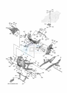 XP530-A TMAX SX ABS (BX3D) drawing FRAME