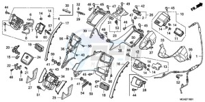 GL1800A NZ - (NZ) drawing SHELTER (AIRBAG)