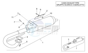 Rally 50 H2O drawing Exhaust unit -BAR-