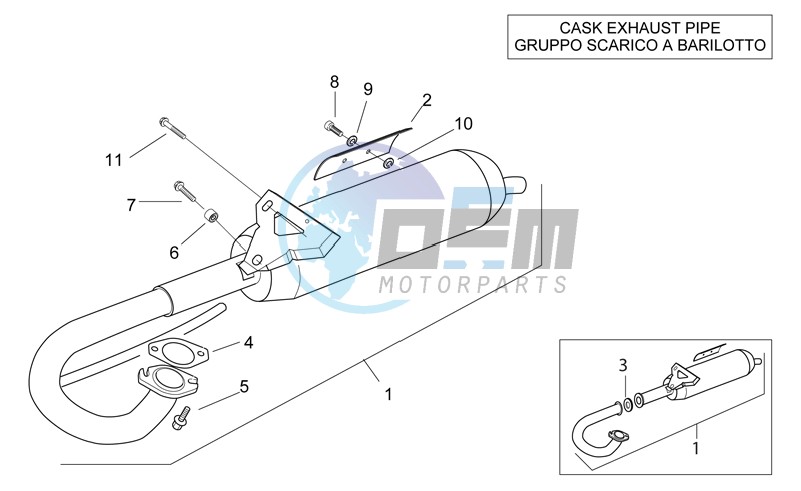 Exhaust unit -BAR-