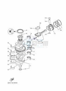 FL200FETX drawing CRANKSHAFT--PISTON