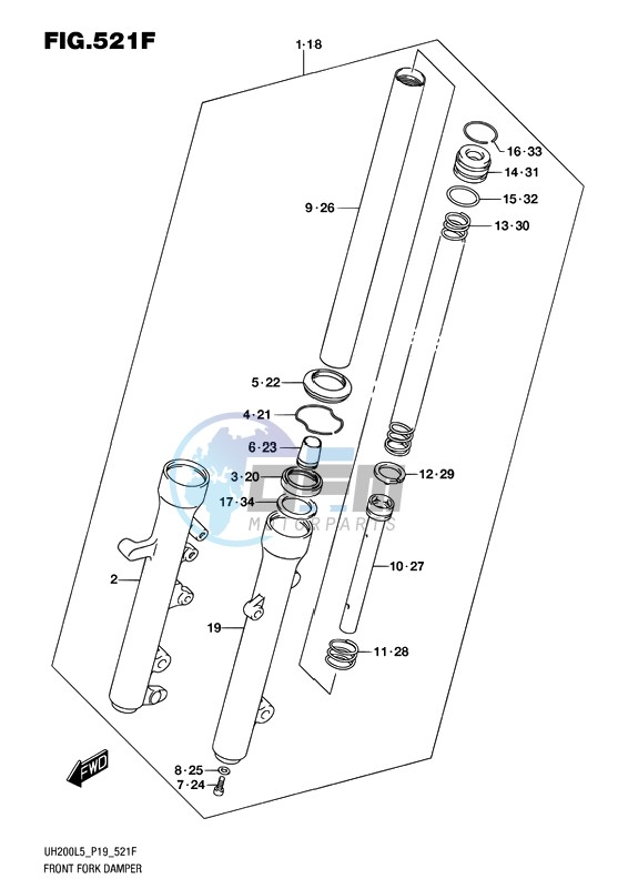 FRONT FORK DAMPER