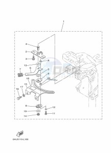 F15CMHL drawing TILLER-HANDLE