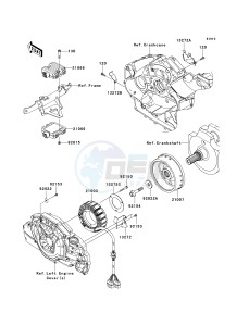 VN 1700 A [VULCAN 1700 VOYAGER] (9FA) A9F drawing GENERATOR