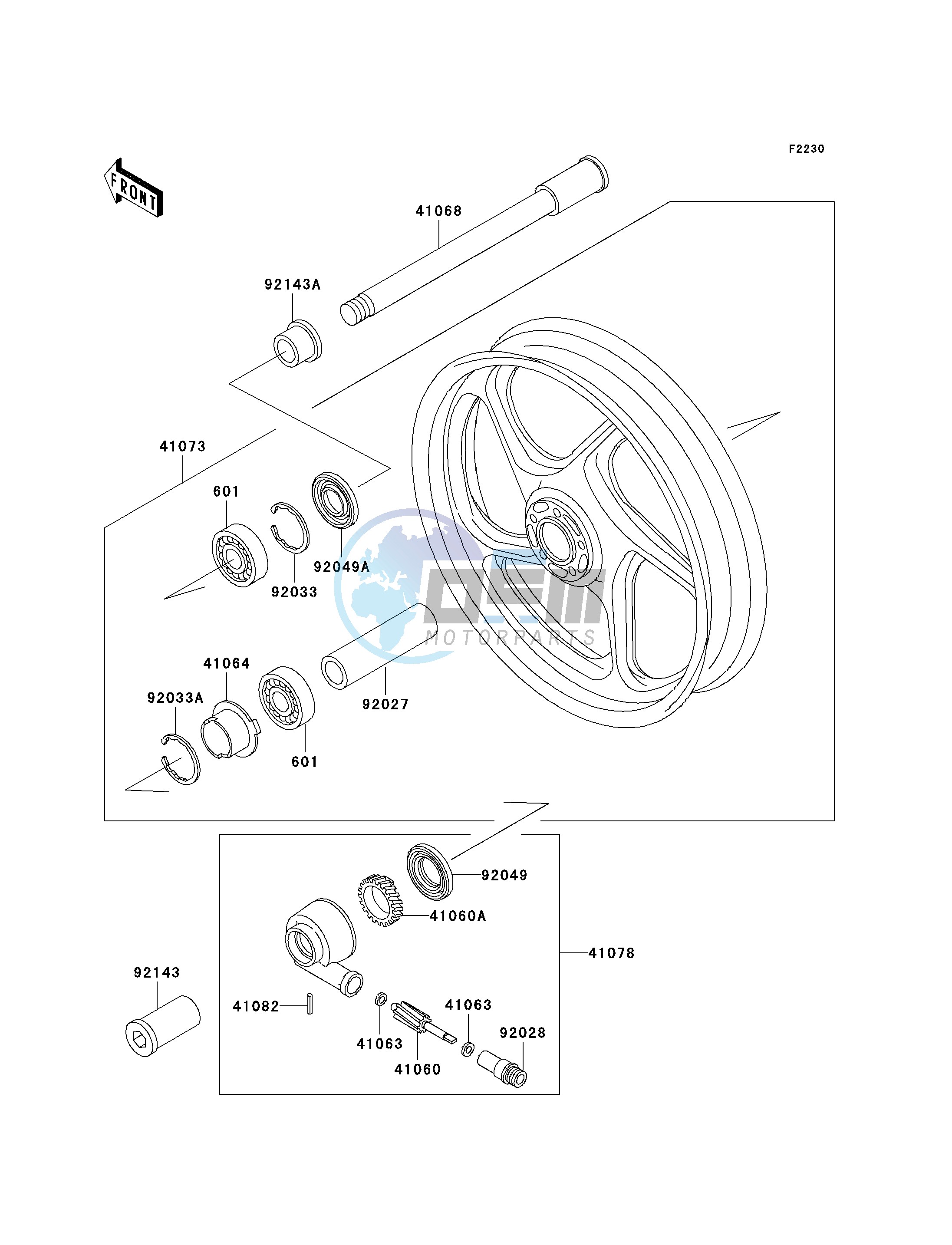 FRONT WHEEL