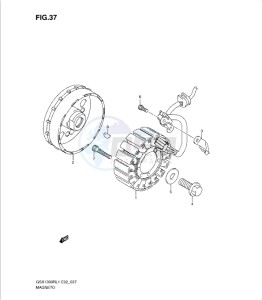 GSX1300R drawing MAGNETO