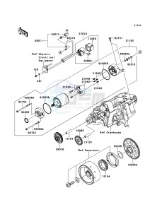 VERSYS KLE650B8F GB XX (EU ME A(FRICA) drawing Starter Motor