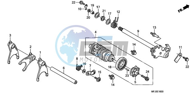 GEARSHIFT DRUM