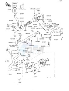 ZG 1200 B [VOYAGER XII] (B1-B5) [VOYAGER XII] drawing WATER PUMP