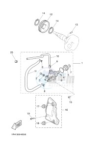 NS50N AEROX NAKED (1PL8 1PL8 1PL8) drawing OIL PUMP