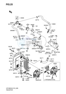 VZ1600 (E19) drawing RADIATOR