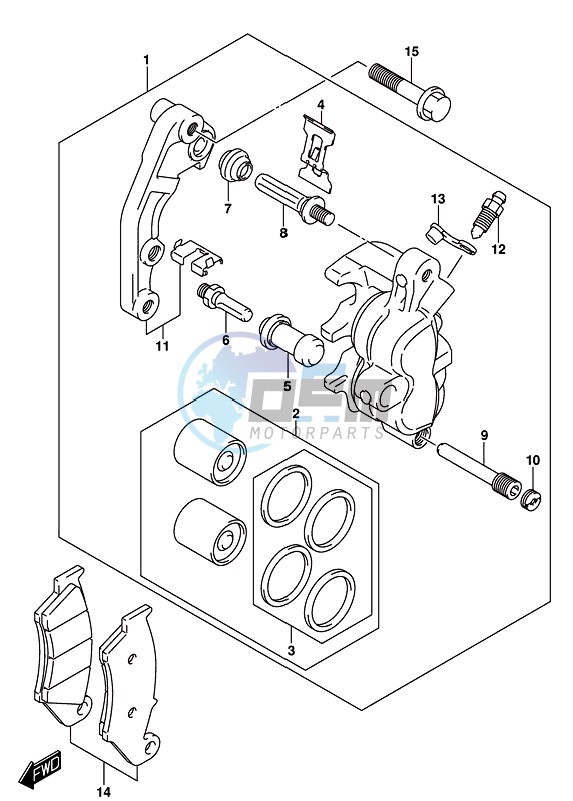 FRONT CALIPER