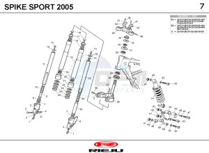 SPIKE-50-SPORT-BLACK drawing SUSPENSION