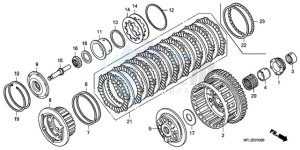 CBR1000RA9 UK - (E / ABS MKH MME) drawing CLUTCH