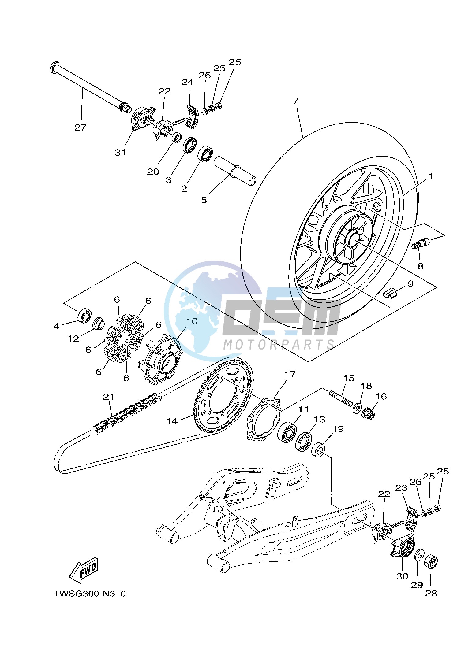 REAR WHEEL