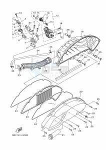 GPD125-A NMAX 125 (BAL7) drawing FRONT WHEEL