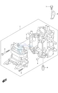 DF 9.9B drawing Cylinder Block