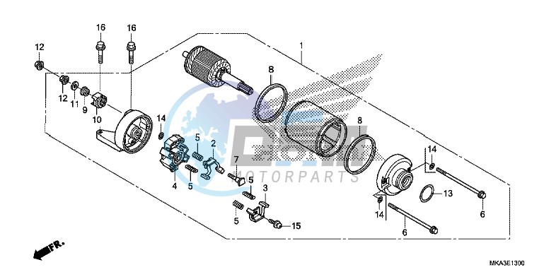 STARTING MOTOR