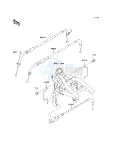 VN 1500 P [VULCAN 1500 MEAN STREAK] (P1-P2) [VULCAN 1500 MEAN STREAK] drawing CABLES